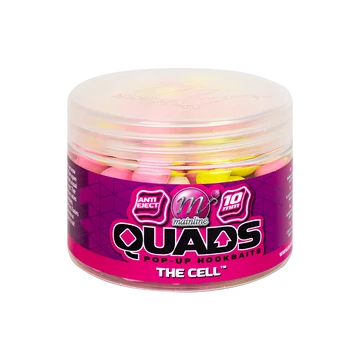Mainline Baits Pop Up Quad Hookbait Cell 10mm - négyszögletes pop-up horogcsali "Cell" ízesítés 10mm