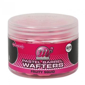 Mainline Pastel Wafters Barrels Fruity Squid - kikönnyített horogcsali "Fruity Squid" ízesítéssel