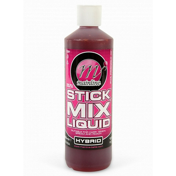 Mainline Stick Mix Liquid Hybrid - 500ml Bottle - aromázott locsoló folyadék "Hybrid" ízesítéssel