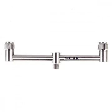 Solar P1 FIX 2 Rod&#039;s 4.5&quot;, 5&quot;, 5.5&quot;, 6&quot;, 7&quot; Inch Buzz Bar - Solar rozsdamentes 2 botos fix kereszttartó 11.50cm, 13cm, 14cm, 15.50cm, 18cm
