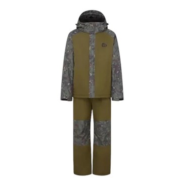 Trakker CR Camo 3 Piece Thermo Winter Suit Size: S, M, L, XL, XXL, XXXL - Trakker három részes terepszínű thermo téli ruha szett hat méretben: S, M, L, XL. XXL, XXXL