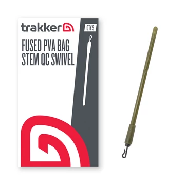 TRAKKER FUSED PVA BAG STEM QC SWIVEL - BEÉPÍTETT ÓLOMSZÁR RENDSZER, ZSÁKOS PVA MÓDSZERHEZ