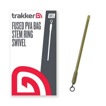 TRAKKER FUSED PVA BAG STEM RING SWIVEL - BEÉPÍTETT ÓLOMSZÁR RENDSZER, ZSÁKOS PVA MÓDSZERHEZ