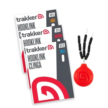 TRAKKER HOOKLINK CLINGA SMALL, MEDIUM, LARGE - CSALI STOPPER HÁROM MÉRETBEN: KICSI, KÖZÉP, NAGY