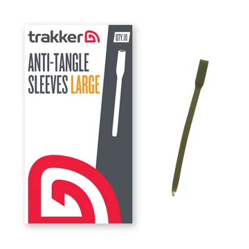 TRAKKER ANTI TANGLE SLEEVES LARGE - Hosszú, félmerev szilikoncső, gyors előke cseréhez