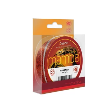 Delphin Monofil Zsinór MAMBA Feeder / Fire 0,18mm 2,9kg 300m