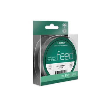 Delphin Monofil Zsinór METHOD FEED szürke