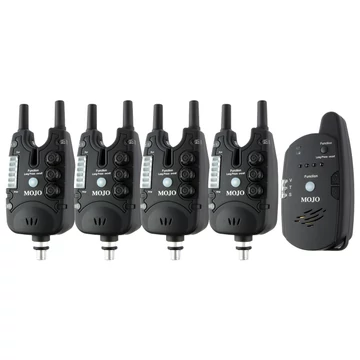 Carp Academy Mojo XTI Elektromos Kapásjelző Szett - 4+1