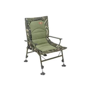 Carp Zoom Összkomfortos Horgász Fotel (Camou/Fleece) - 63x60x38/100 cm
