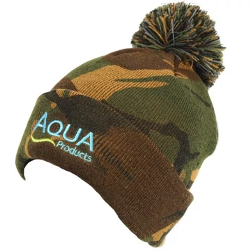 Aqua Products Camo Bobble Hat Kötött Sapka