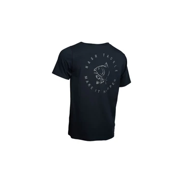 Nash Póló Make It Happen Carp Logo T Shirt Black (ÚJ)