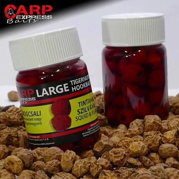 Carpexpress Squid &amp; Plum Tigernuts Hookbaits Főtt Csalizó Tigrismogyoró