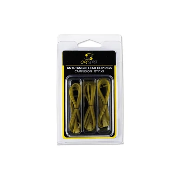 Carp Spirit Anti Tangle Lead Clip Rig Ólomkapocs Szett (3db)