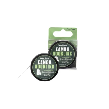 Carp Zoom Előkezsinór Camou 8X (20m) - 25lb