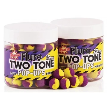 Dynamite Baits bojli Pop-Up Two Tone Plum&Pineapple - 15mm