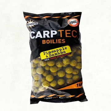 Dynamite Baits CarpTec Pineapple &amp; Banana Bojli (2kg/20mm)