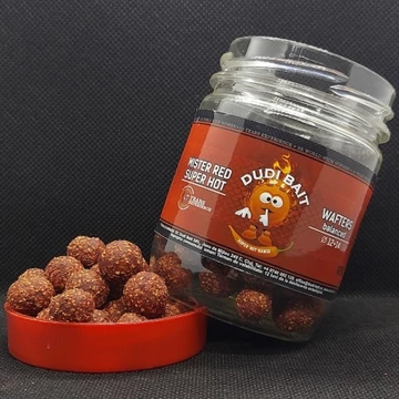 Dudi Baits Kikönnyített Horogcsali Hook Boilies &quot;Mister Red&quot;  Wafters (100g)