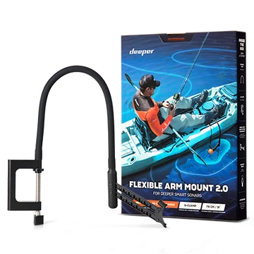 Deeper Flexible Arm Mount 2.0 Csónakos Radartartó