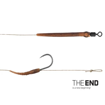 Delphin The End Skin Rig Bevonatos Előkötött Horog (2db)