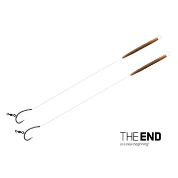 Delphin The End D-Rig Előkötött Horog (20cm)