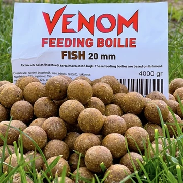 Feedermania Venom Etetőbojli Feeding Boilie (20mm/4kg) - Fish