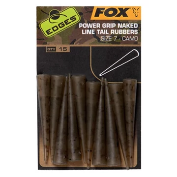 FOX Hosszított Gumikúp Edges Camo Power Grip Naked Inline Tail Rubbers