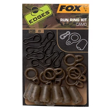 FOX Edges Camo Run Rig Kit Csúszó Végszerelék Szett
