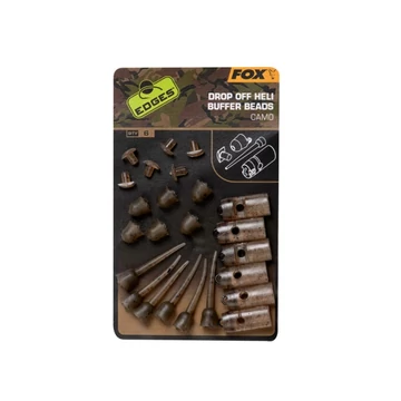FOX Edges Camo Drop Off Heli Buffer Bead Kit Ólomklipsz Szett