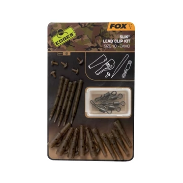 FOX Edges Camo Slik Lead Clip Kit Ólomklipsz Szett