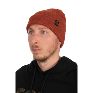 Fox Beanie Burnt Orange Kötött Sapka