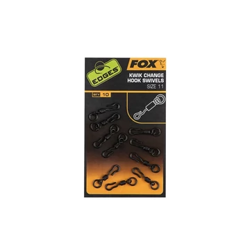 Fox Forgókapocs Edges Kwik Change Hook Swivels