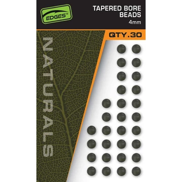 Fox Gumiütköző Naturals Tapered Bore Beads (30db)