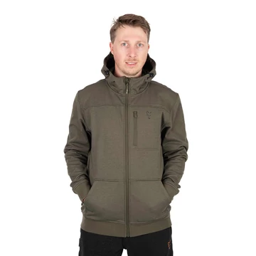 Fox Kabát Collection Soft Shell Jacket Green &amp; Black