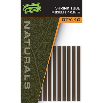 Fox Edges Zsugorcső Naturals Shrink Tube - M (2,4-0,8mm)