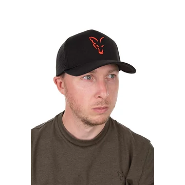 Fox Baseball Sapka Collection Baseball Cap - Black/Orange