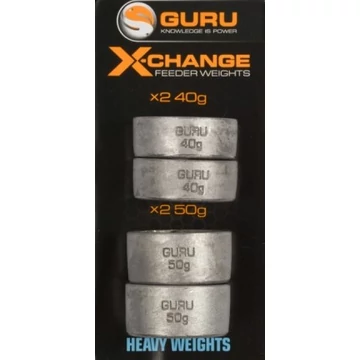 Guru X-Change Distance Feeder Súlyok