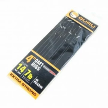 Guru QM1 Speed Stop Ready Rigs 4&quot; Előkötött Előke