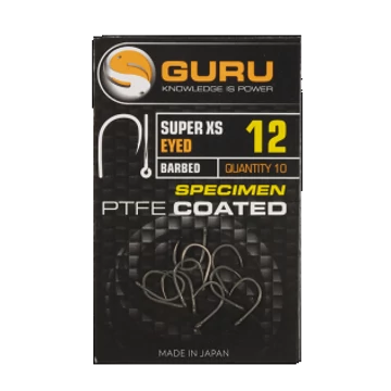 Guru Super XS Eyed Barbed Szakállas Horog