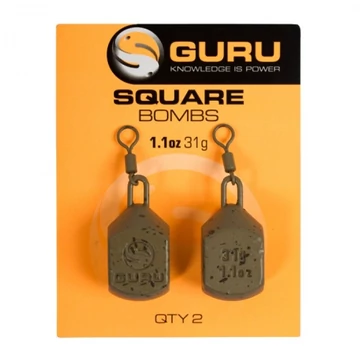 Guru Square Pear Bomb Feeder Ólom - 31g