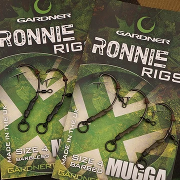 Gardner Ronnie Rigs Előkötött Horgok