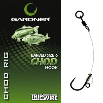 Gardner Chod Rig Előkötött Horog