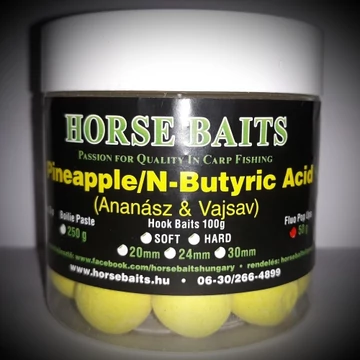 Horse Baits Pop Ups Pineapple N.Butiryc Acid (16mm/50g)