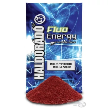 Haldorádó Fluo Energy Etetőanyagok - Chilis Tintahal