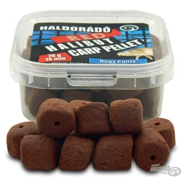 Haldorádó Red Halibut Carp Pellet - Nagy Ponty