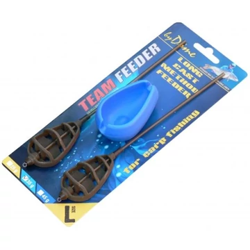 By Döme TF Feeder kosár készlet+töltő (2db)