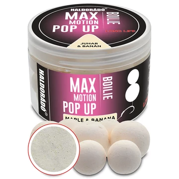 Haldorádó MAX MOTION Boilie Pop Up (16, 20mm, 50g) - Juhar & Banán
