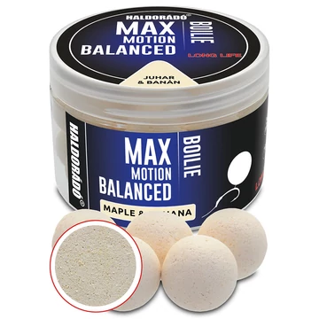 Haldorádó MAX MOTION Boilie Balanced (20mm, 70g) - Juhar & Banán