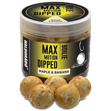 Haldorádó MAX MOTION Boilie Dipped (20mm, 100g) - Juhar & Banán