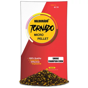 Haldorádó TORNADO Smoke Micro Pellet (2-3mm, 400g)