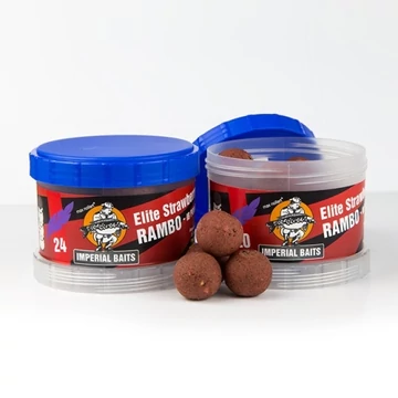 Imperial Baits Power Tower Rambo Elite Strawberry Kikeményített Bojli